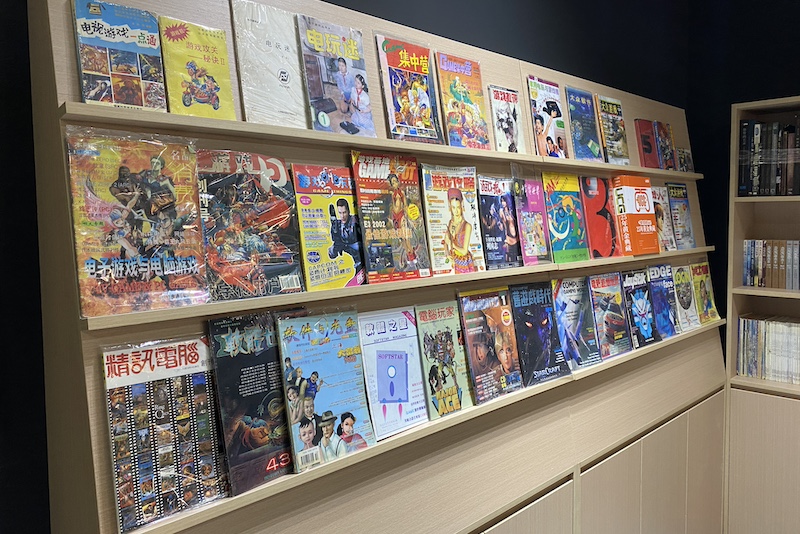 曾在中国游戏文化传播史上有显赫地位的一批游戏杂志。佟鑫/拍摄